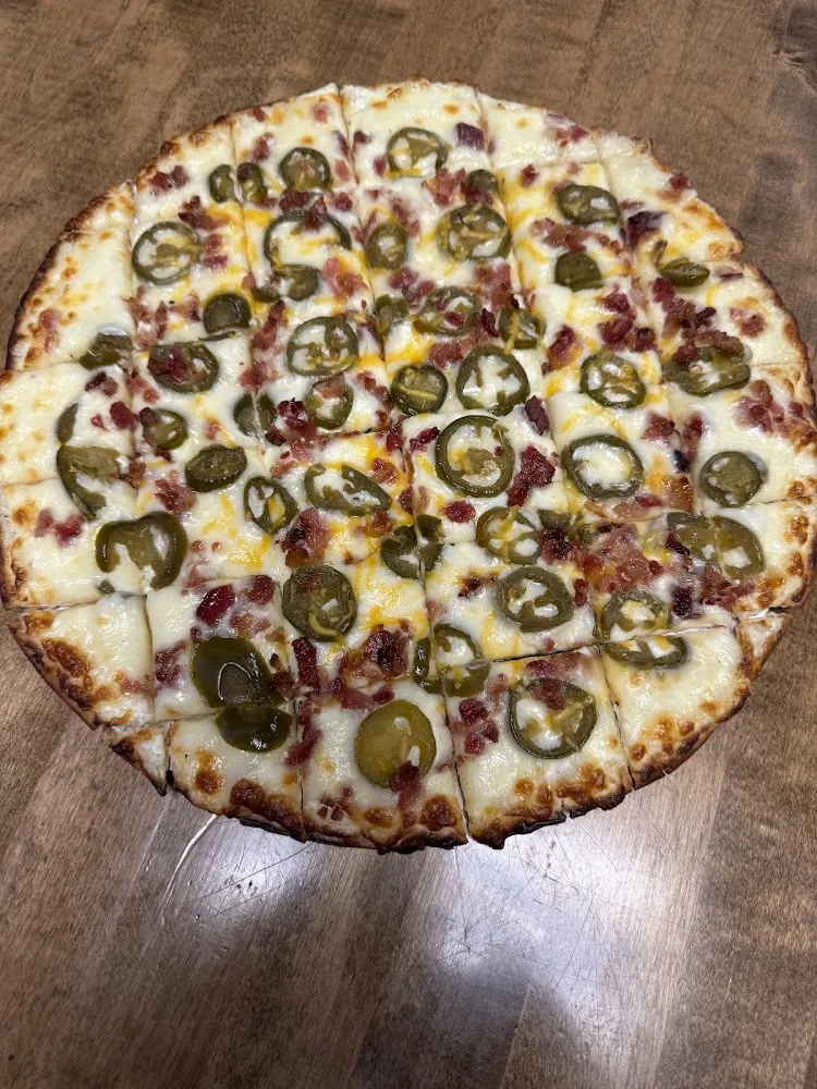 Bacon Cheeseburger Pizza
